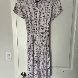 Nordstrom Foxtrot Cotton Button-Up Dress